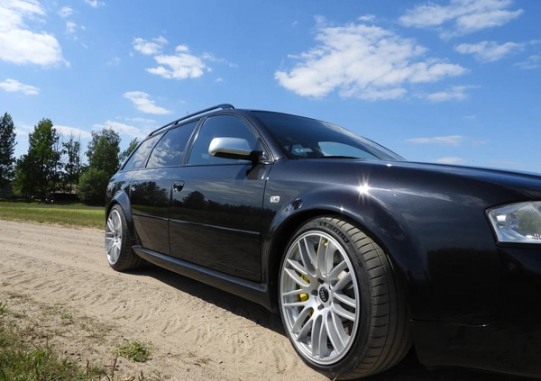 Audi RS6 cena 75000 przebieg: 213000, rok produkcji 2004 z Dobiegniew małe 277